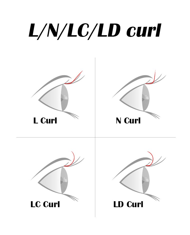 Hemola L Curl Eyelash Extensions
