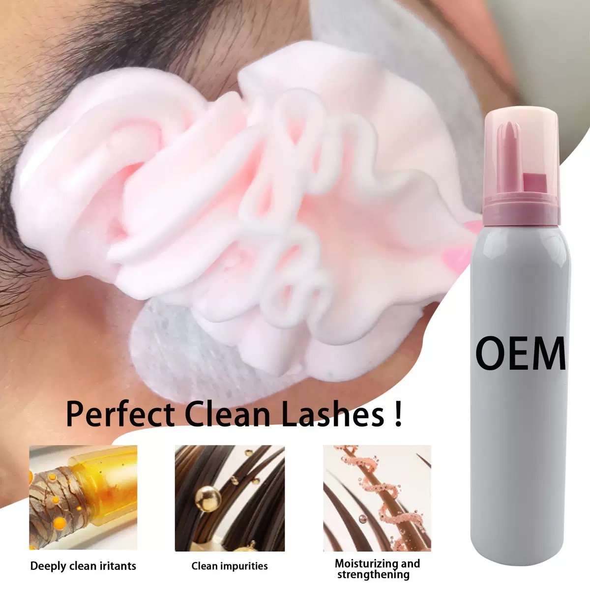 OLYLASH | Private Label Lash Shampoo OEM - Factory Direct